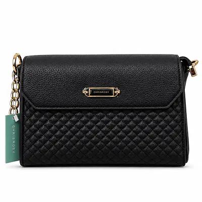 Chrisrosy Quilted Flap Crossbody Bag primary image