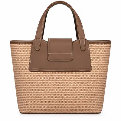 Woven Tote hand bag secondary image