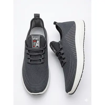 lightweight mesh slip-on sports sneakers primary image