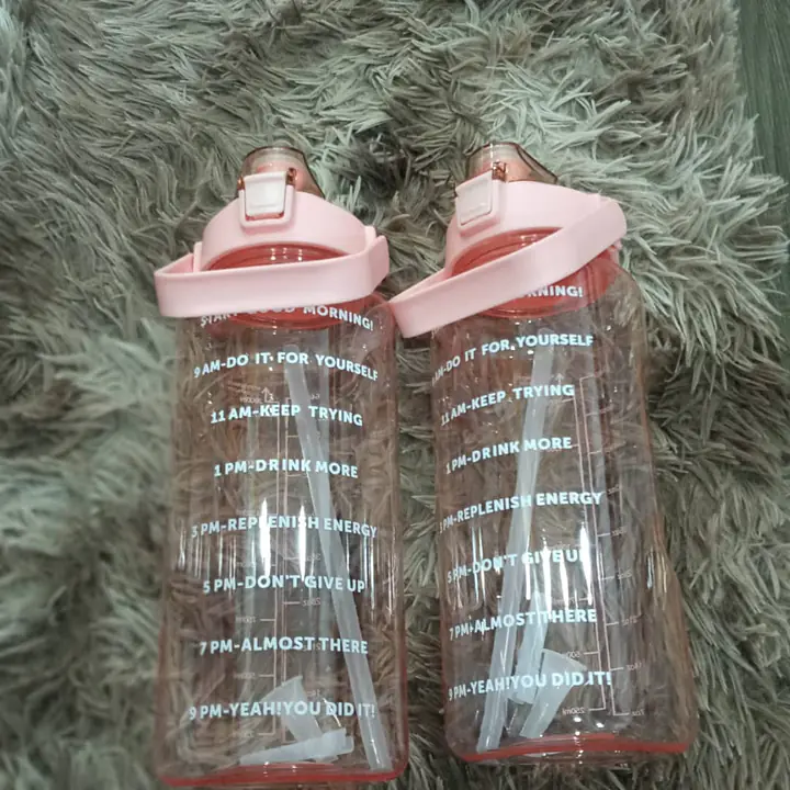 Bottle Clear Pink 2000ml - Master