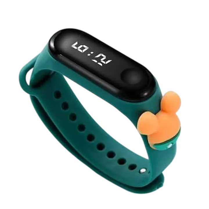Cartoon-Themed LED Digital Watch - Master