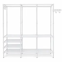 Modular Garment Rack - Color: white