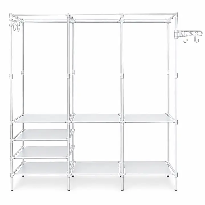 Modular Garment Rack - Color: white