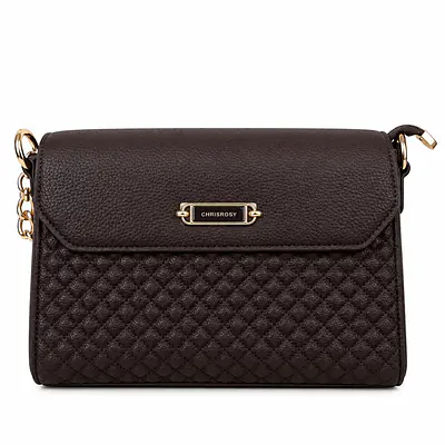 Chrisrosy Quilted Flap Crossbody Bag primary image